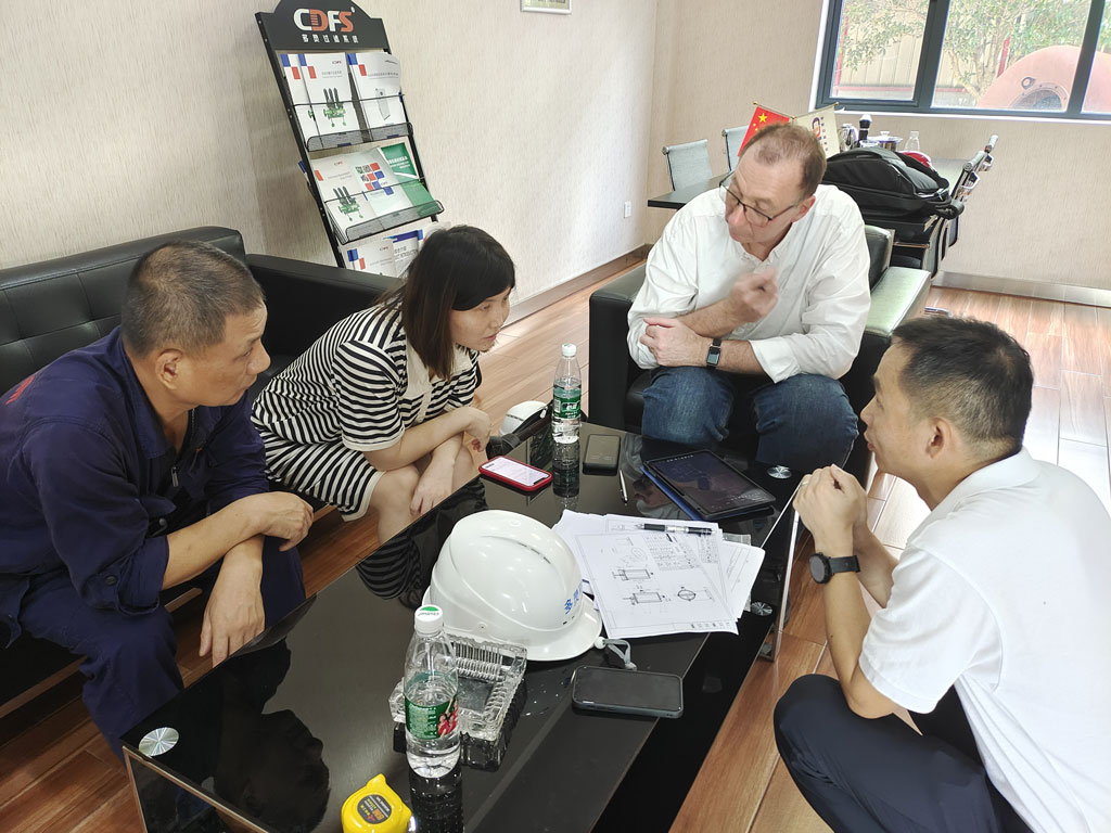 國外客戶來訪多靈 國外客戶來訪多靈