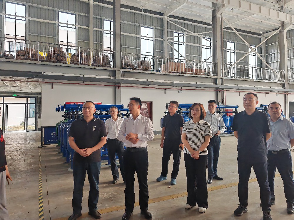 縣領(lǐng)導(dǎo)調(diào)研多靈環(huán)保，共謀高新區(qū)綠色發(fā)展